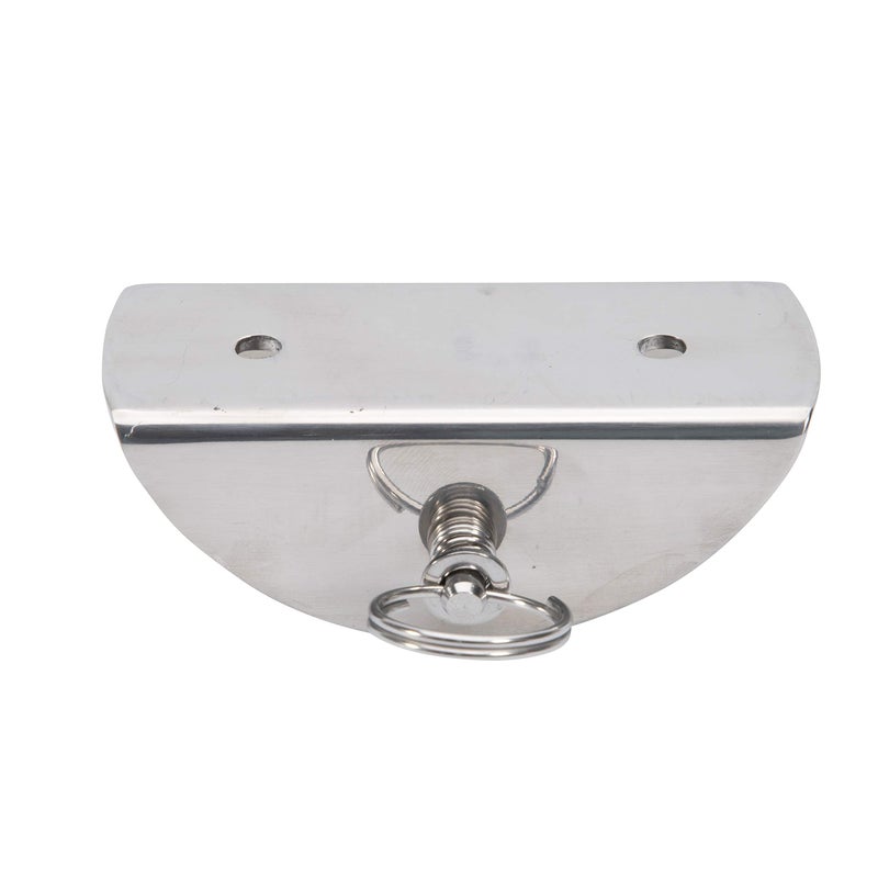 Lewmar Boat Anchor Lock for Anchors up to 55 lbs., Stainless Steel, for 3/8" Chains or Shackles, Fits Bow Rollers on Boats 20-50', 1/4" Diameter Captive Pin - Image 4